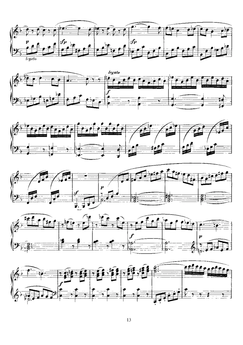 No.7-No.13(K309-K333)_一万首著名钢琴曲谱哈农贝多芬合集视频教学电子版高清无水印可打印_1古典钢琴知名音乐家谱_莫扎特钢琴谱全集_0312095926_奏鸣曲集