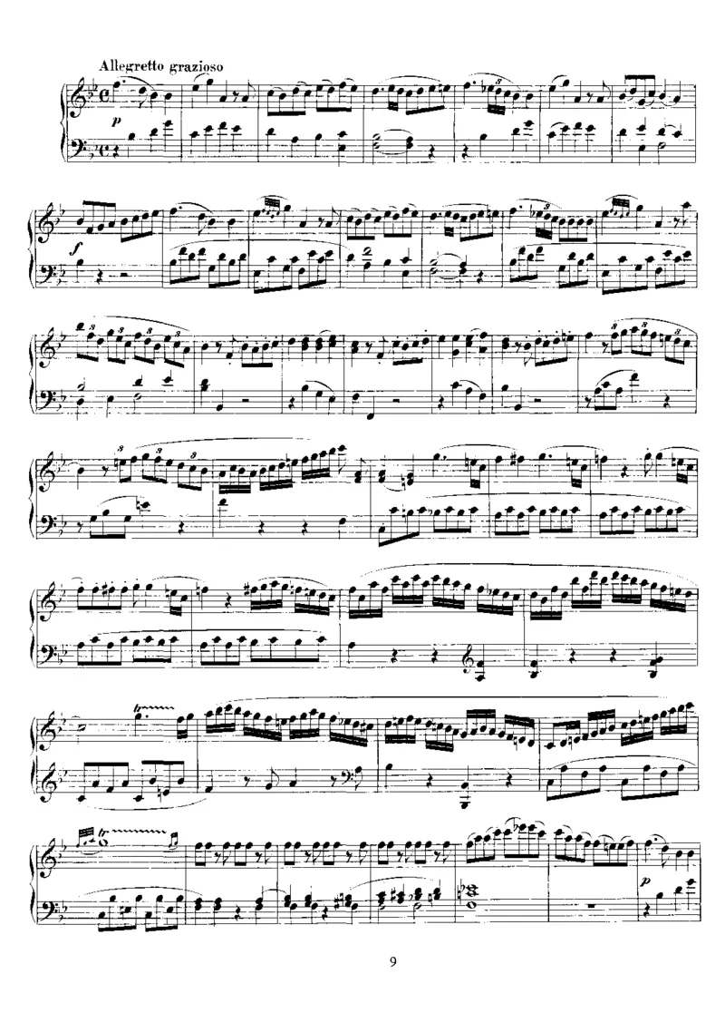 No.7-No.13(K309-K333)_一万首著名钢琴曲谱哈农贝多芬合集视频教学电子版高清无水印可打印_1古典钢琴知名音乐家谱_莫扎特钢琴谱全集_0312095926_奏鸣曲集