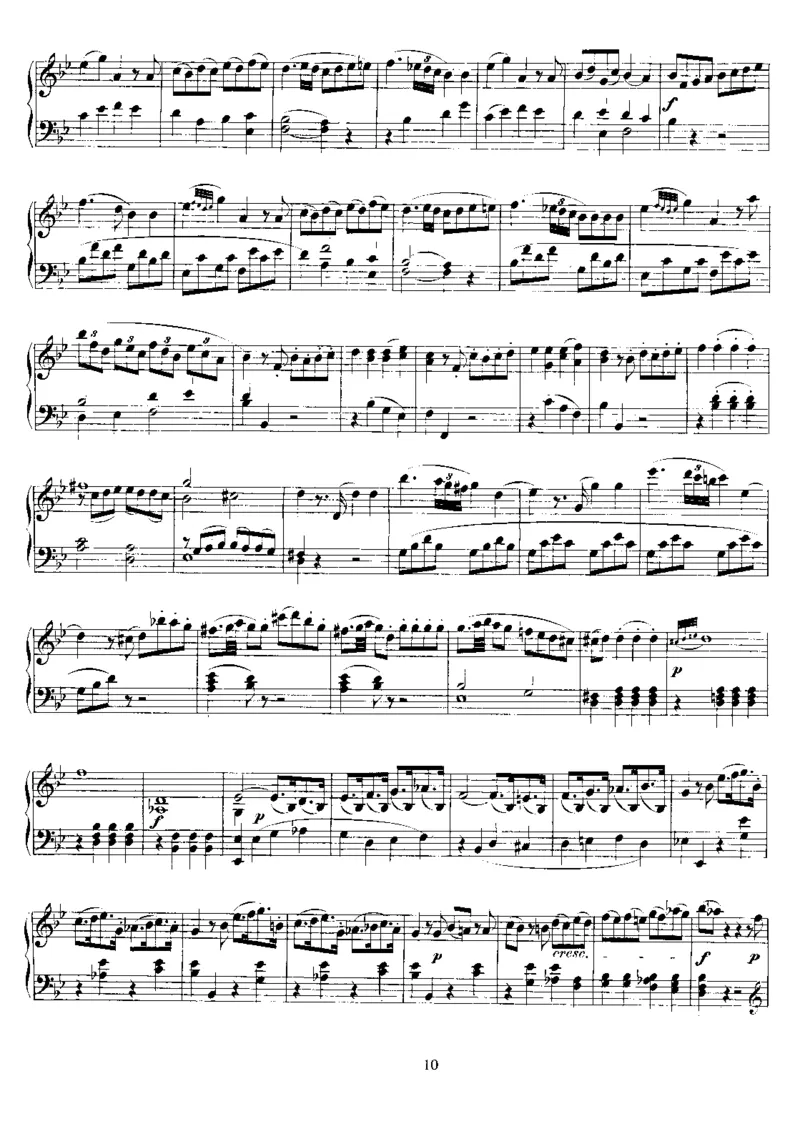 No.7-No.13(K309-K333)_一万首著名钢琴曲谱哈农贝多芬合集视频教学电子版高清无水印可打印_1古典钢琴知名音乐家谱_莫扎特钢琴谱全集_0312095926_奏鸣曲集