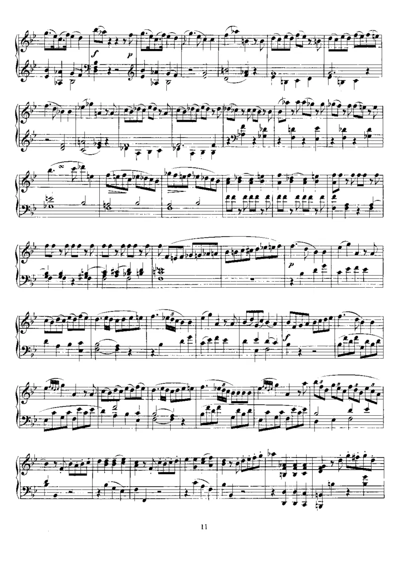 No.7-No.13(K309-K333)_一万首著名钢琴曲谱哈农贝多芬合集视频教学电子版高清无水印可打印_1古典钢琴知名音乐家谱_莫扎特钢琴谱全集_0312095926_奏鸣曲集