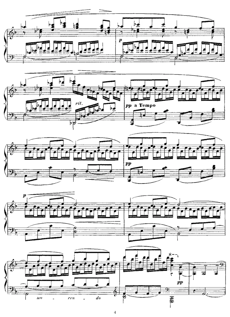 F大调叙事曲_一万首著名钢琴曲谱哈农贝多芬合集视频教学电子版高清无水印可打印_1古典钢琴知名音乐家谱_德彪西钢琴谱全集