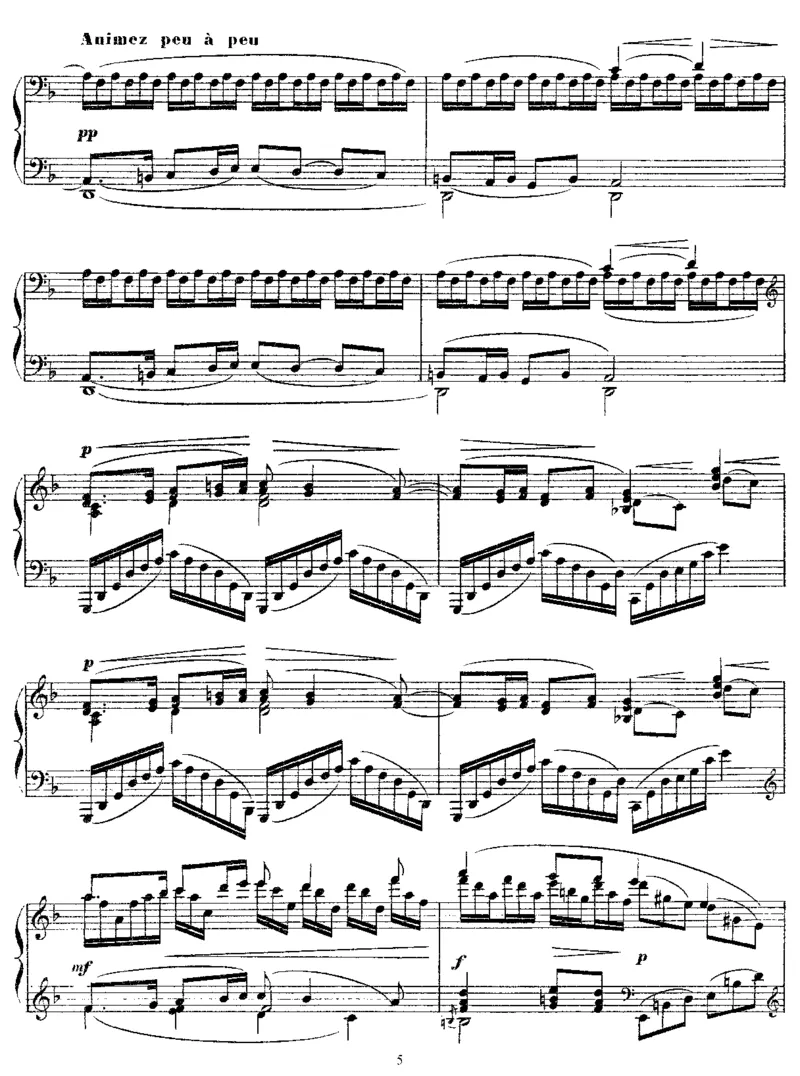 F大调叙事曲_一万首著名钢琴曲谱哈农贝多芬合集视频教学电子版高清无水印可打印_1古典钢琴知名音乐家谱_德彪西钢琴谱全集