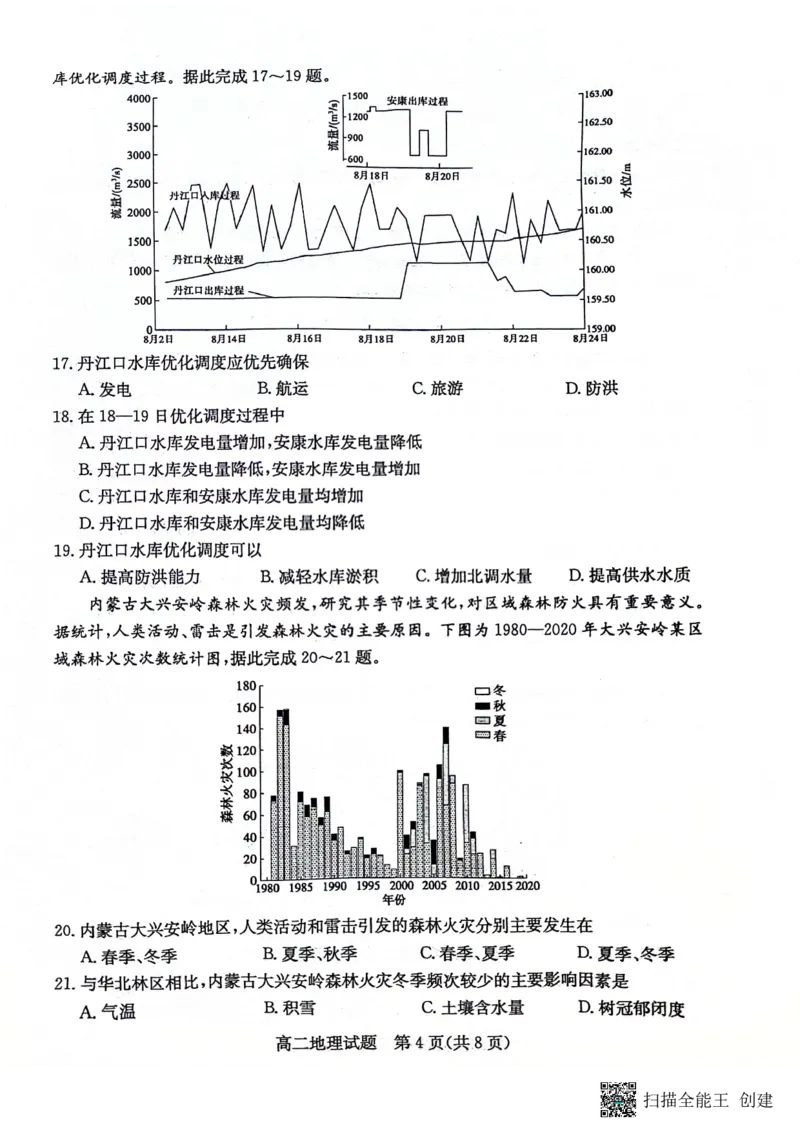 山东省滨州市2023-2024学年高二下学期7月期末教学质量检测地理试题卷_2024-2025高二（7-7月题库）_2024年07月试卷_0712山东省滨州市2023-2024学年高二下学期7月期末教学质量检测