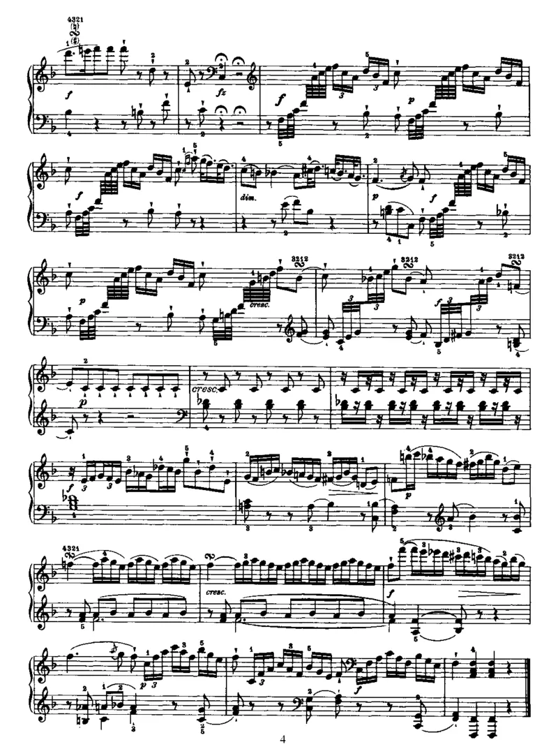 PianoSonataNo29inF_NoRestriction_一万首著名钢琴曲谱哈农贝多芬合集视频教学电子版高清无水印可打印_1古典钢琴知名音乐家谱_海顿钢琴谱全集_奏鸣曲