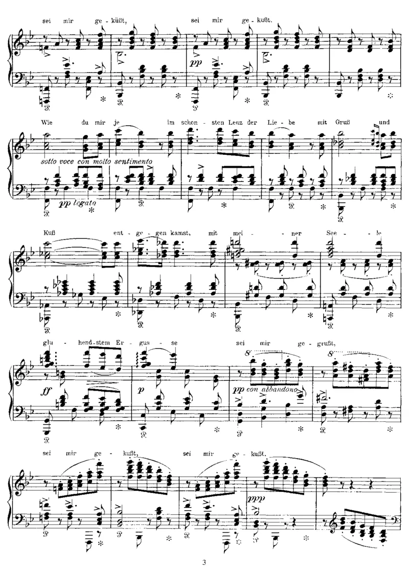 Seimirgegrusst(Schubert)_一万首著名钢琴曲谱哈农贝多芬合集视频教学电子版高清无水印可打印_1古典钢琴知名音乐家谱_李斯特钢琴谱全集_改编舒伯特