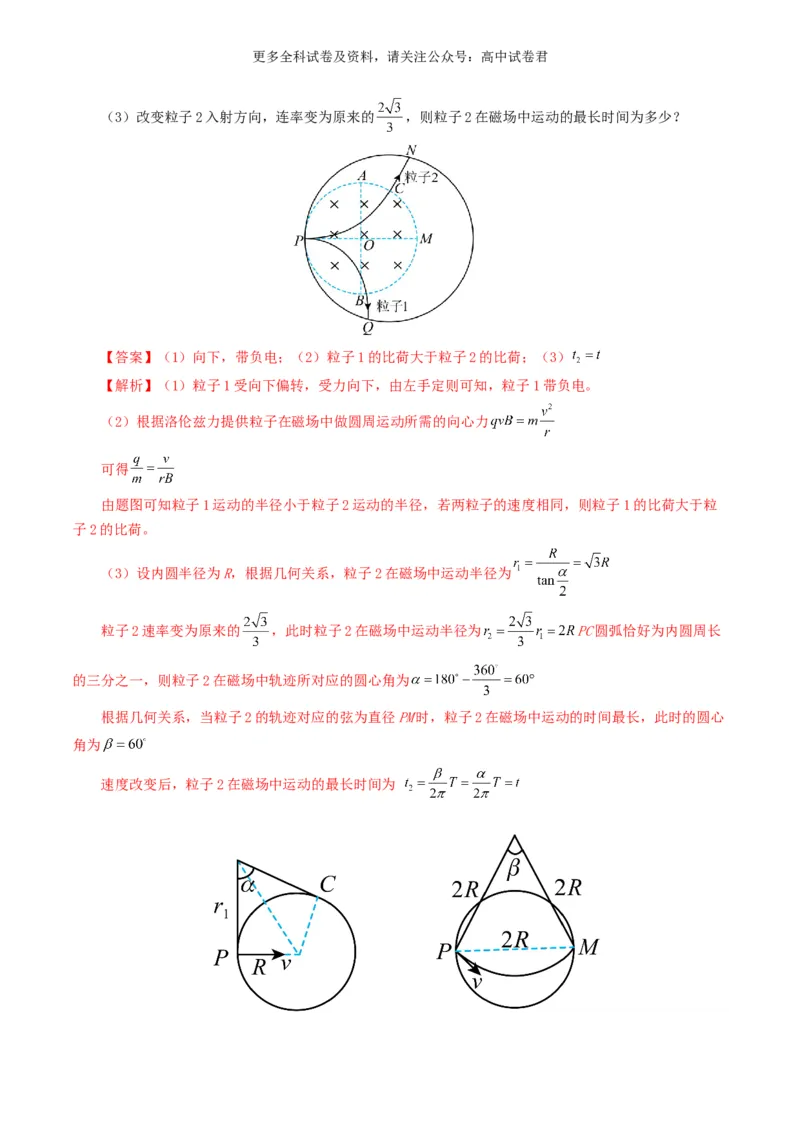 专题10磁场好题汇编2024年高考真题和模拟题物理分类汇编（解析版）_2024-2025高三（6-6月题库）_2024年07月试卷_2407172024年高考物理真题和模拟题分类汇编（全国通用）_专题10磁场