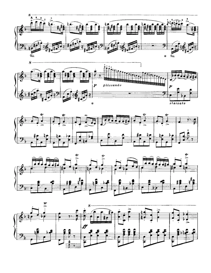 Liszt-RhapsodiesHongroisesNo[1].14_一万首著名钢琴曲谱哈农贝多芬合集视频教学电子版高清无水印可打印_1古典钢琴知名音乐家谱_李斯特钢琴谱全集_李斯特匈牙利狂想曲全集曲谱