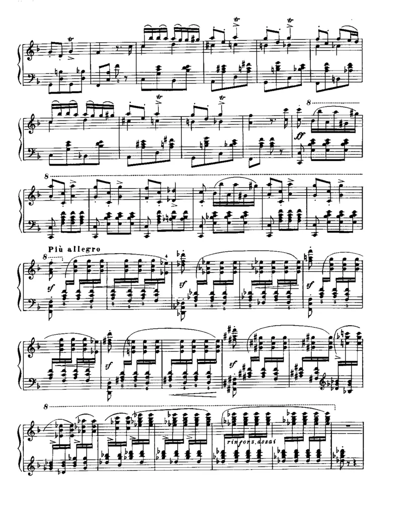 Liszt-RhapsodiesHongroisesNo[1].14_一万首著名钢琴曲谱哈农贝多芬合集视频教学电子版高清无水印可打印_1古典钢琴知名音乐家谱_李斯特钢琴谱全集_李斯特匈牙利狂想曲全集曲谱