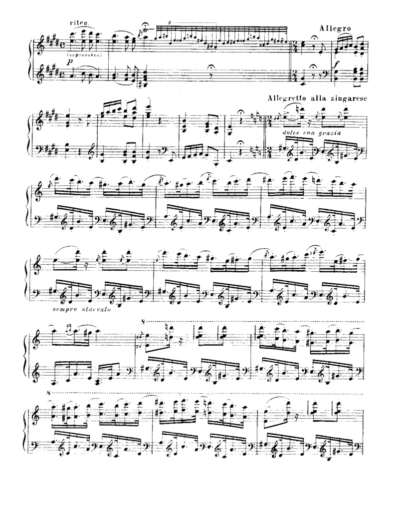 Liszt-RhapsodiesHongroisesNo[1].14_一万首著名钢琴曲谱哈农贝多芬合集视频教学电子版高清无水印可打印_1古典钢琴知名音乐家谱_李斯特钢琴谱全集_李斯特匈牙利狂想曲全集曲谱