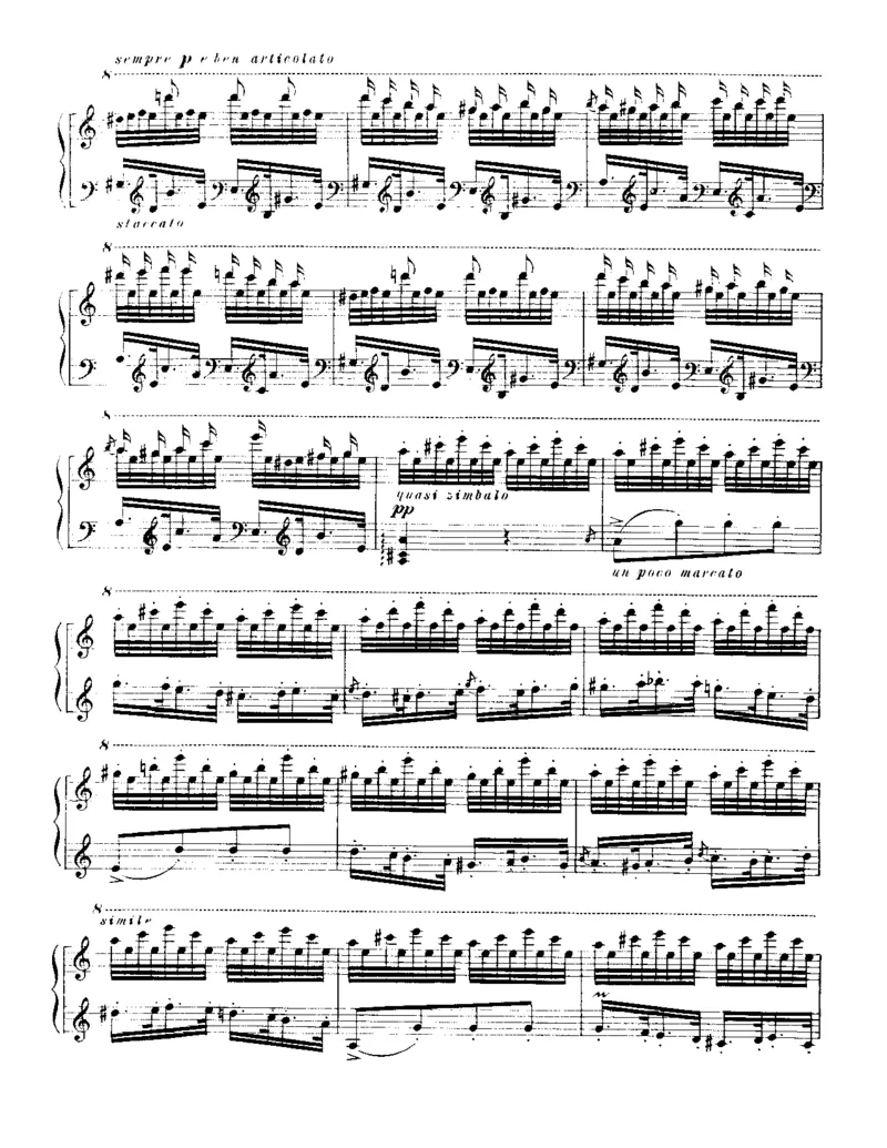 Liszt-RhapsodiesHongroisesNo[1].14_一万首著名钢琴曲谱哈农贝多芬合集视频教学电子版高清无水印可打印_1古典钢琴知名音乐家谱_李斯特钢琴谱全集_李斯特匈牙利狂想曲全集曲谱