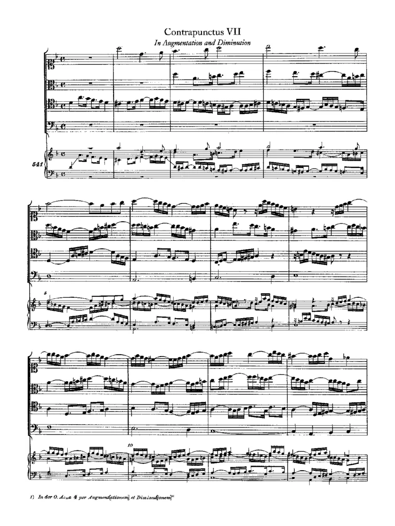 TheArtoftheFugue(part1)_一万首著名钢琴曲谱哈农贝多芬合集视频教学电子版高清无水印可打印_1古典钢琴知名音乐家谱_巴赫钢琴谱全集