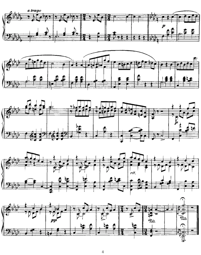 Valse,Op1_一万首著名钢琴曲谱哈农贝多芬合集视频教学电子版高清无水印可打印_1古典钢琴知名音乐家谱_斯克里亚宾钢琴谱全集_圆舞曲