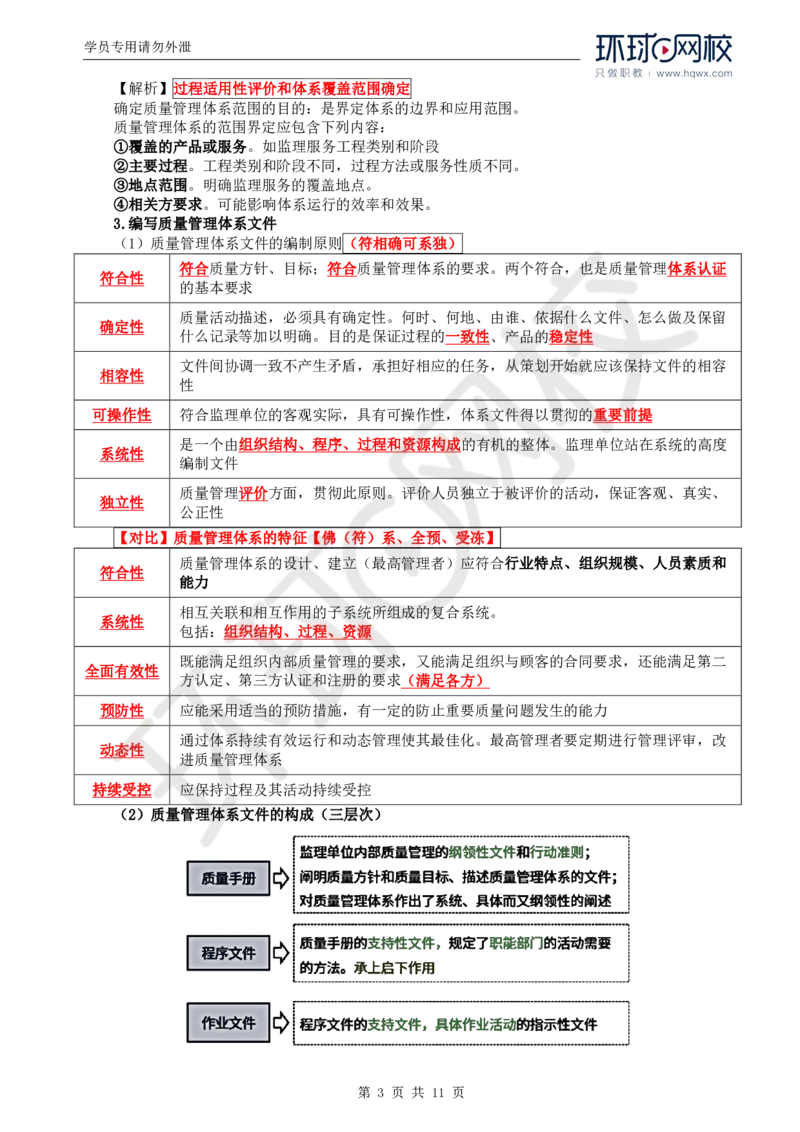 WM_25.质量：第二章第二节工程监理单位质量管理体系的建立与实施_监理工程师_2025监理工程师_2025年监理工程师-各大机构_2025年监理-土建目标_机构1-HQ_01.HQ精讲班-李.娜_讲义