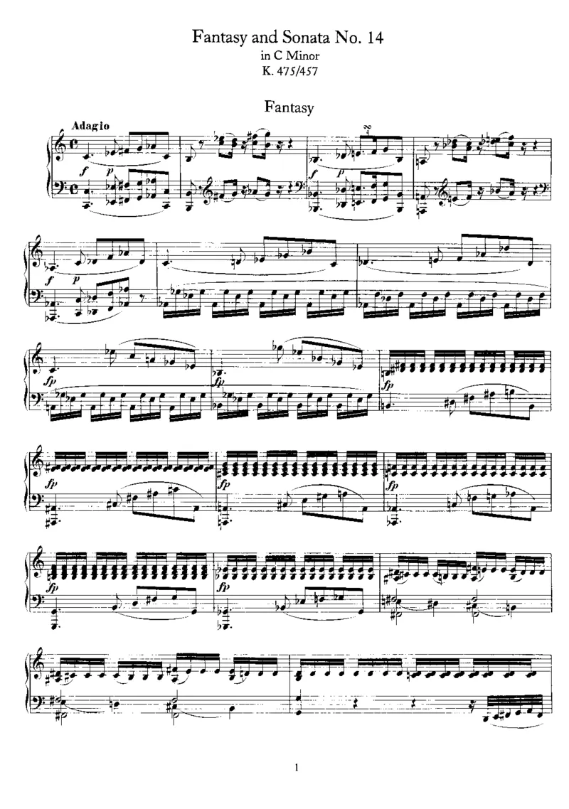 No.14-No.19(K457-K576)_一万首著名钢琴曲谱哈农贝多芬合集视频教学电子版高清无水印可打印_1古典钢琴知名音乐家谱_莫扎特钢琴谱全集_0312095926_奏鸣曲集