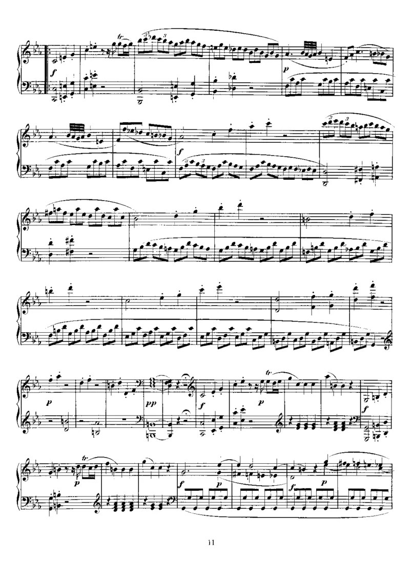 No.14-No.19(K457-K576)_一万首著名钢琴曲谱哈农贝多芬合集视频教学电子版高清无水印可打印_1古典钢琴知名音乐家谱_莫扎特钢琴谱全集_0312095926_奏鸣曲集