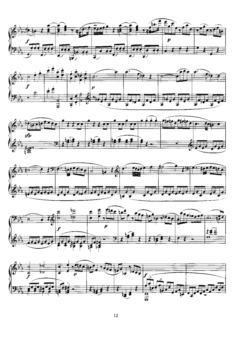 No.14-No.19(K457-K576)_一万首著名钢琴曲谱哈农贝多芬合集视频教学电子版高清无水印可打印_1古典钢琴知名音乐家谱_莫扎特钢琴谱全集_0312095926_奏鸣曲集