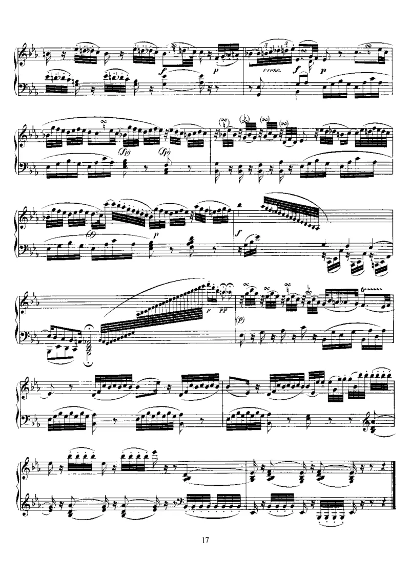 No.14-No.19(K457-K576)_一万首著名钢琴曲谱哈农贝多芬合集视频教学电子版高清无水印可打印_1古典钢琴知名音乐家谱_莫扎特钢琴谱全集_0312095926_奏鸣曲集