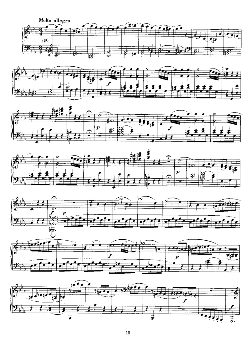 No.14-No.19(K457-K576)_一万首著名钢琴曲谱哈农贝多芬合集视频教学电子版高清无水印可打印_1古典钢琴知名音乐家谱_莫扎特钢琴谱全集_0312095926_奏鸣曲集