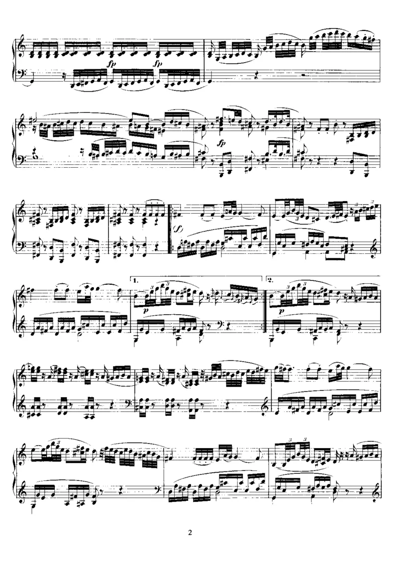 No.14-No.19(K457-K576)_一万首著名钢琴曲谱哈农贝多芬合集视频教学电子版高清无水印可打印_1古典钢琴知名音乐家谱_莫扎特钢琴谱全集_0312095926_奏鸣曲集