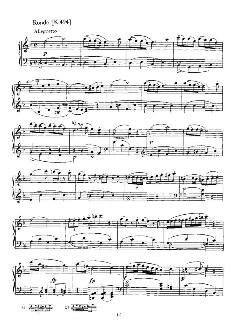 No.14-No.19(K457-K576)_一万首著名钢琴曲谱哈农贝多芬合集视频教学电子版高清无水印可打印_1古典钢琴知名音乐家谱_莫扎特钢琴谱全集_0312095926_奏鸣曲集