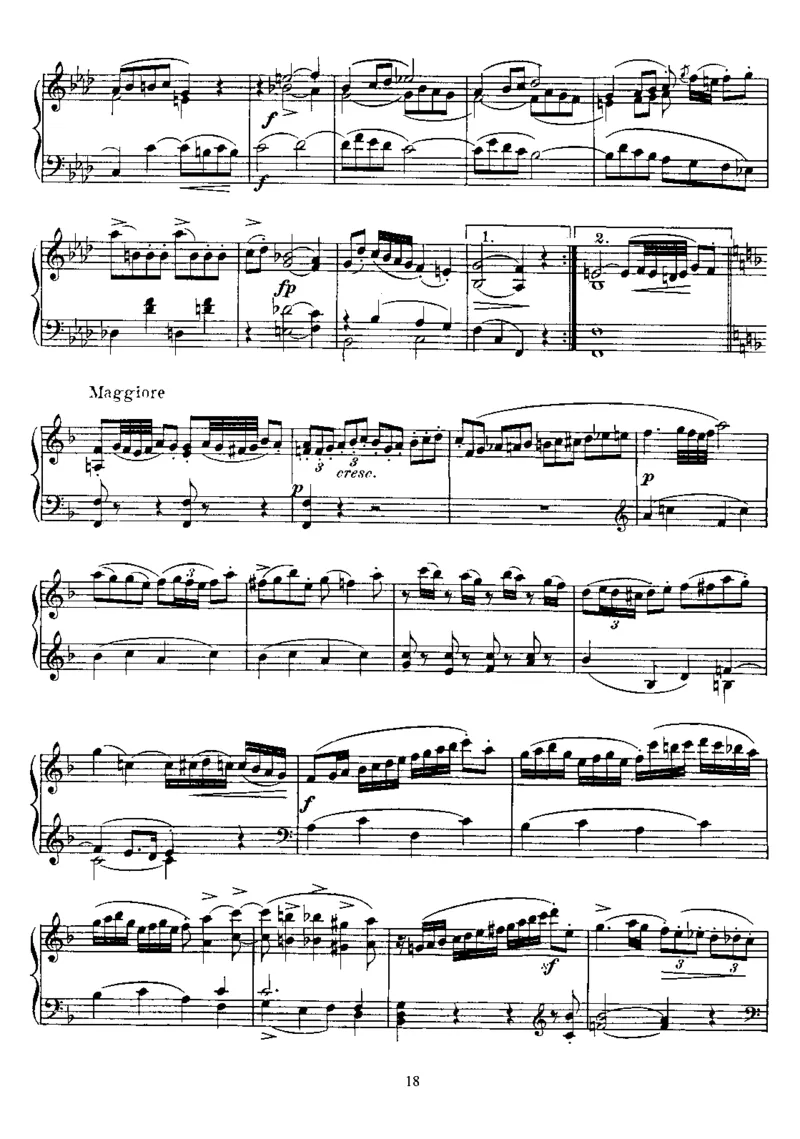 No.14-No.19(K457-K576)_一万首著名钢琴曲谱哈农贝多芬合集视频教学电子版高清无水印可打印_1古典钢琴知名音乐家谱_莫扎特钢琴谱全集_0312095926_奏鸣曲集