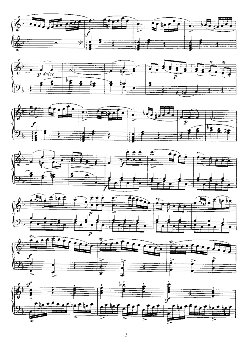 No.14-No.19(K457-K576)_一万首著名钢琴曲谱哈农贝多芬合集视频教学电子版高清无水印可打印_1古典钢琴知名音乐家谱_莫扎特钢琴谱全集_0312095926_奏鸣曲集