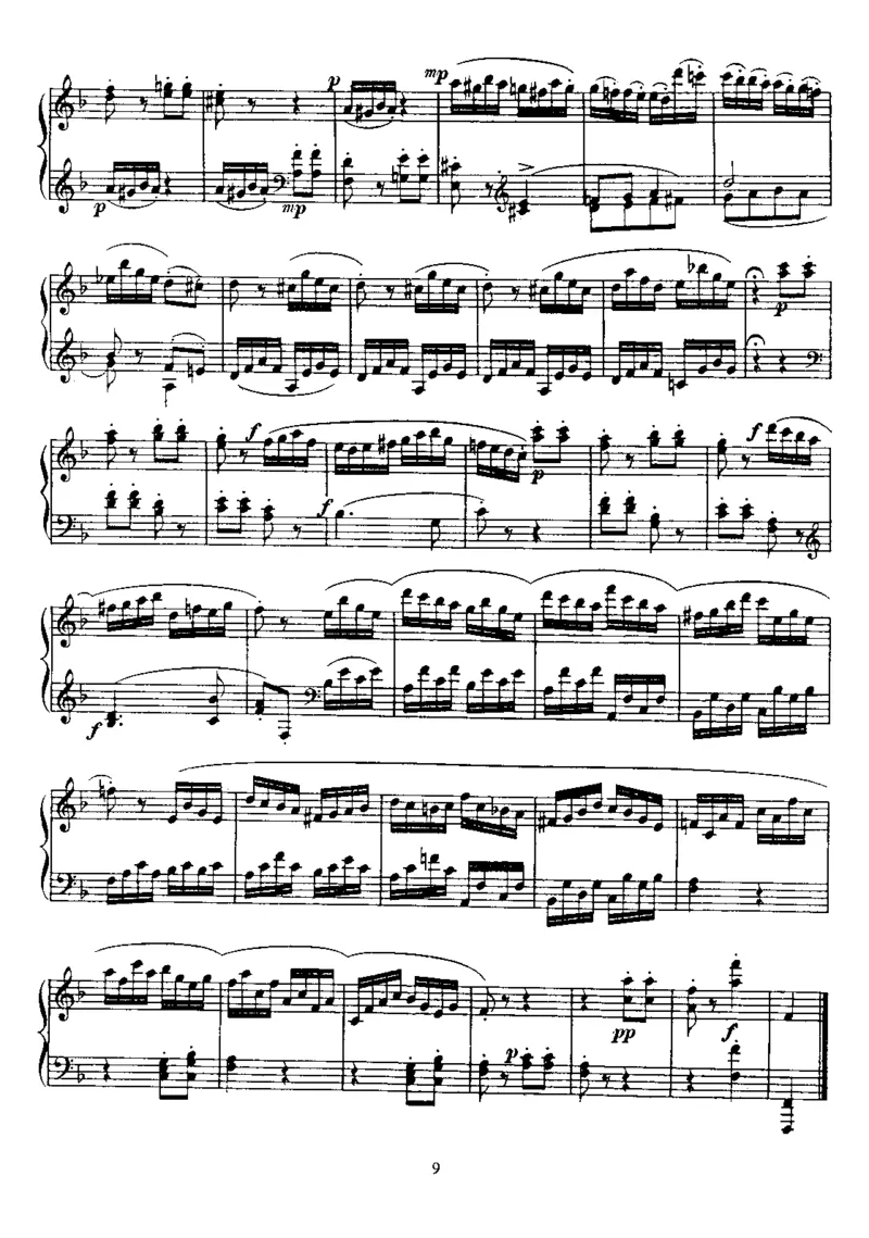 No.14-No.19(K457-K576)_一万首著名钢琴曲谱哈农贝多芬合集视频教学电子版高清无水印可打印_1古典钢琴知名音乐家谱_莫扎特钢琴谱全集_0312095926_奏鸣曲集