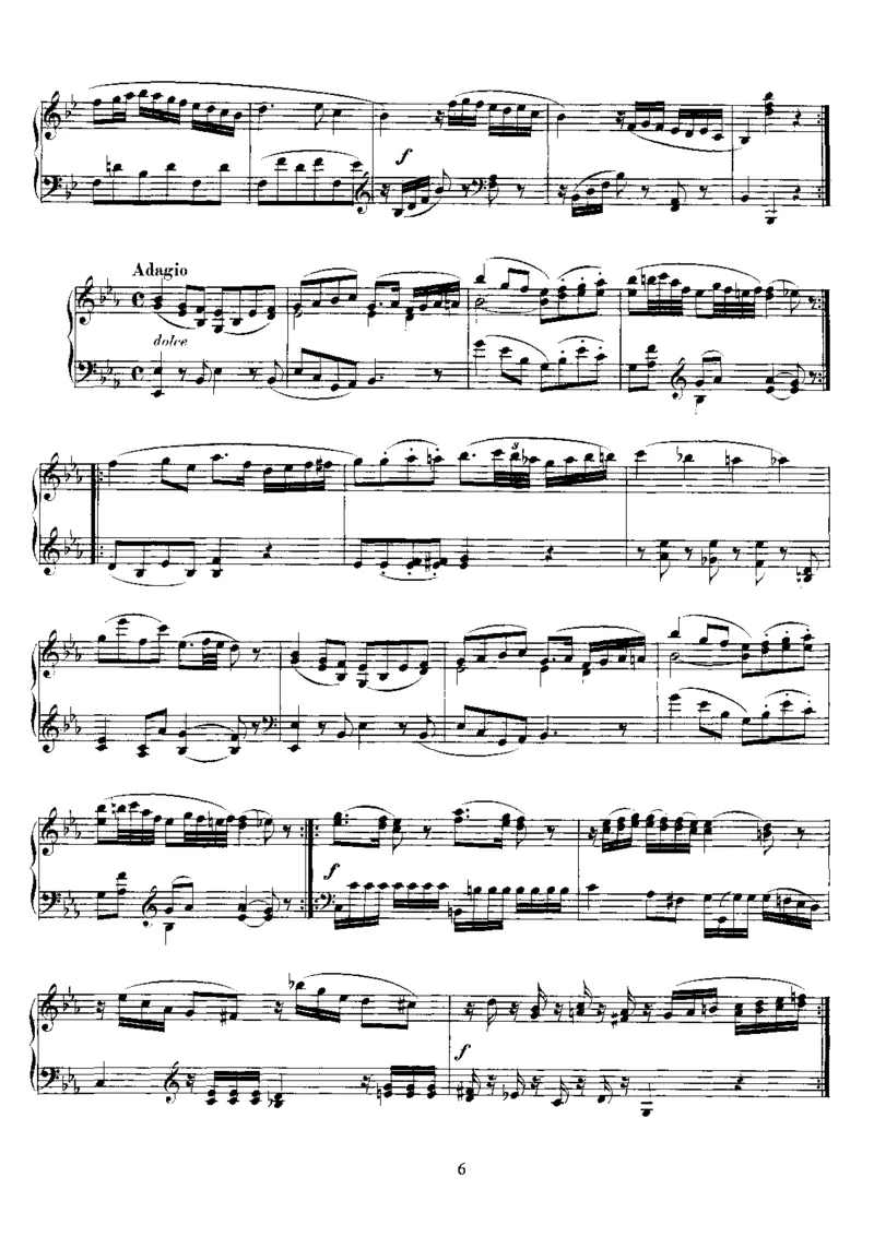 No.14-No.19(K457-K576)_一万首著名钢琴曲谱哈农贝多芬合集视频教学电子版高清无水印可打印_1古典钢琴知名音乐家谱_莫扎特钢琴谱全集_0312095926_奏鸣曲集