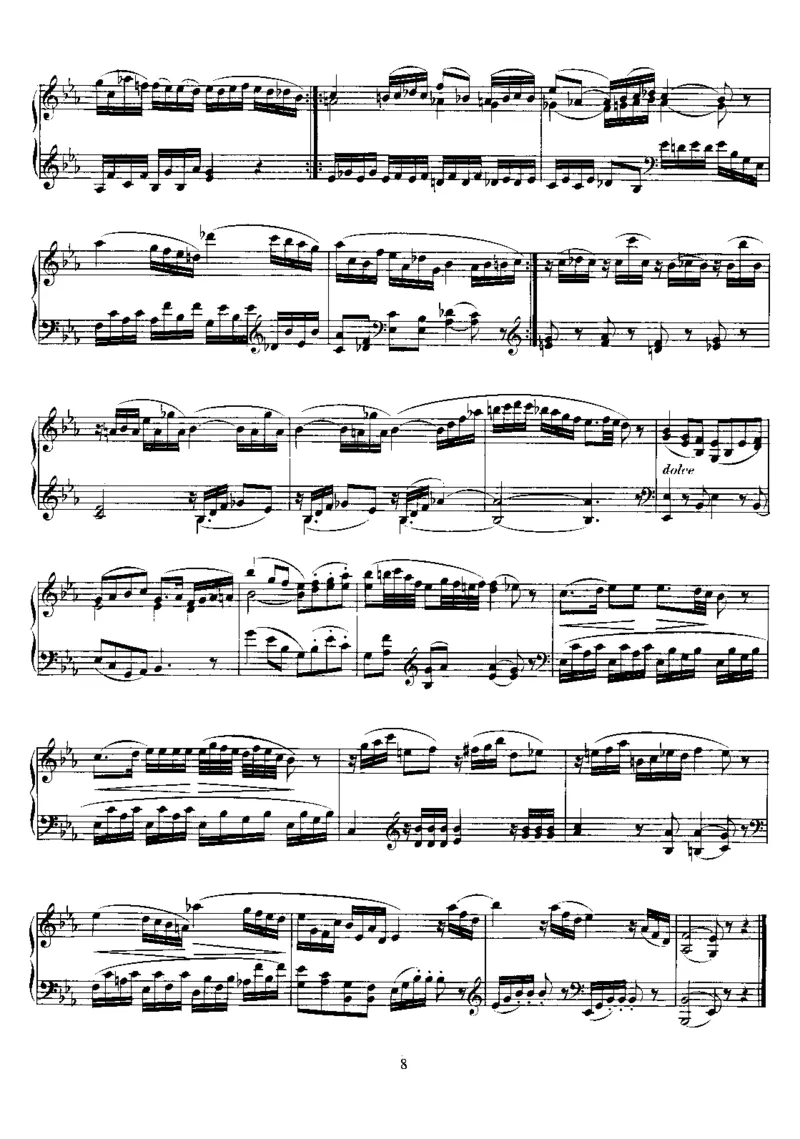 No.14-No.19(K457-K576)_一万首著名钢琴曲谱哈农贝多芬合集视频教学电子版高清无水印可打印_1古典钢琴知名音乐家谱_莫扎特钢琴谱全集_0312095926_奏鸣曲集