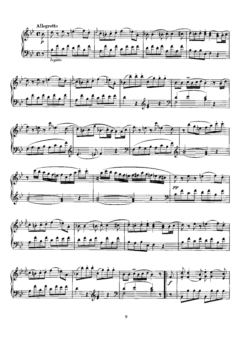 No.14-No.19(K457-K576)_一万首著名钢琴曲谱哈农贝多芬合集视频教学电子版高清无水印可打印_1古典钢琴知名音乐家谱_莫扎特钢琴谱全集_0312095926_奏鸣曲集