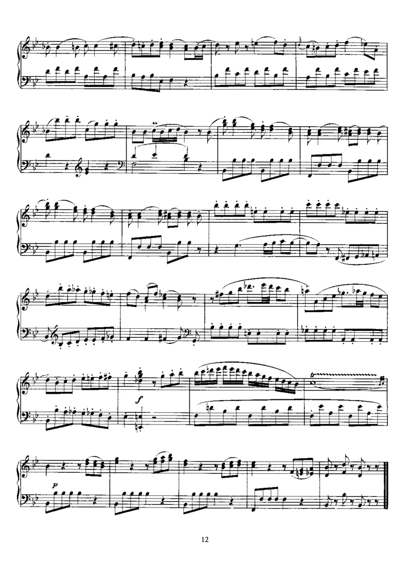 No.14-No.19(K457-K576)_一万首著名钢琴曲谱哈农贝多芬合集视频教学电子版高清无水印可打印_1古典钢琴知名音乐家谱_莫扎特钢琴谱全集_0312095926_奏鸣曲集