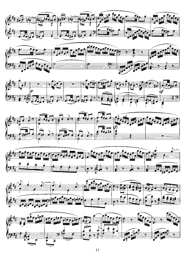 No.14-No.19(K457-K576)_一万首著名钢琴曲谱哈农贝多芬合集视频教学电子版高清无水印可打印_1古典钢琴知名音乐家谱_莫扎特钢琴谱全集_0312095926_奏鸣曲集