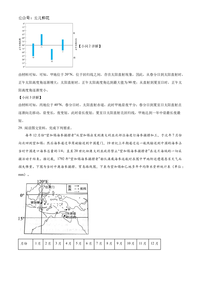 山东省聊城市2024-2025学年高二上学期11月期中地理试题Word版含解析_2024-2025高二（7-7月题库）_2024年12月试卷_1202山东省聊城市2024-2025学年高二上学期11月期中考试