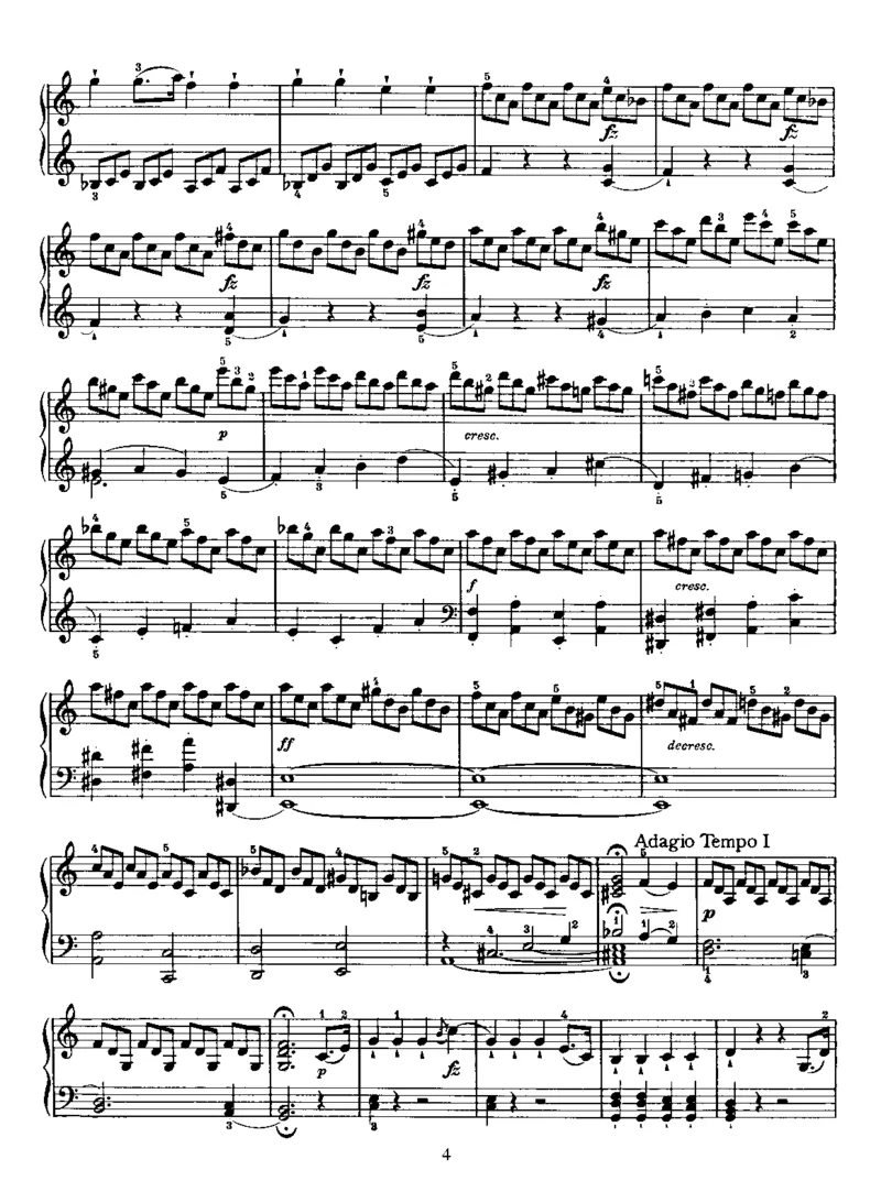 PianoSonataNo35inC_NoRestriction_一万首著名钢琴曲谱哈农贝多芬合集视频教学电子版高清无水印可打印_1古典钢琴知名音乐家谱_海顿钢琴谱全集_奏鸣曲