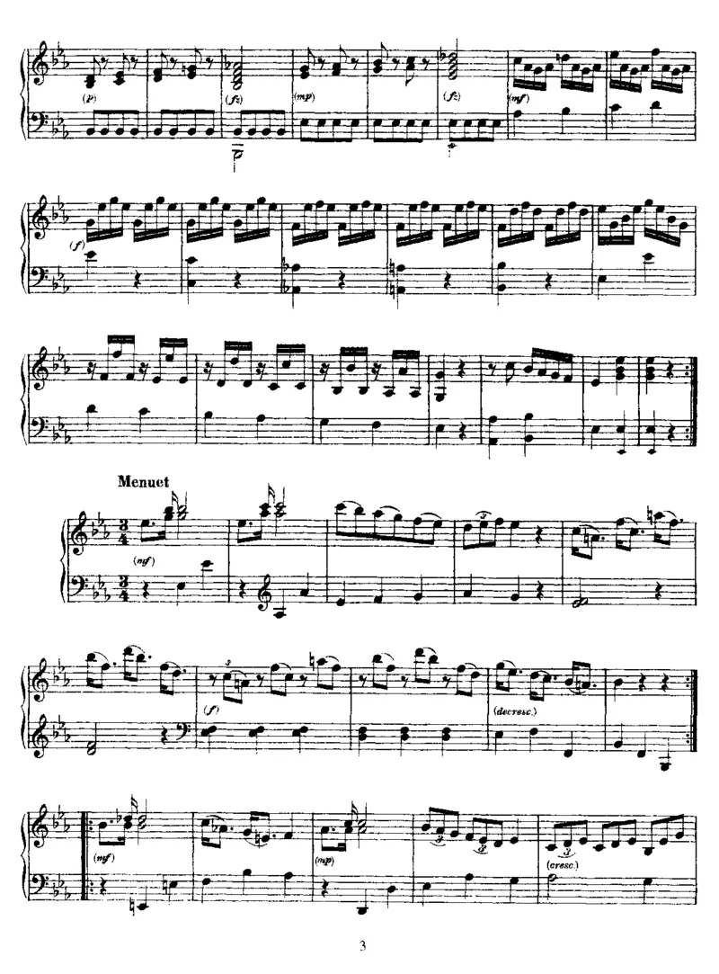 PianoSonataNo16inEb_NoRestriction_一万首著名钢琴曲谱哈农贝多芬合集视频教学电子版高清无水印可打印_1古典钢琴知名音乐家谱_海顿钢琴谱全集_奏鸣曲