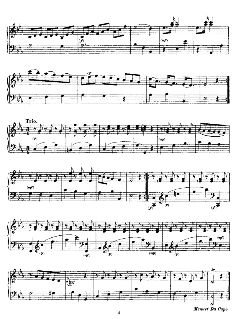 PianoSonataNo16inEb_NoRestriction_一万首著名钢琴曲谱哈农贝多芬合集视频教学电子版高清无水印可打印_1古典钢琴知名音乐家谱_海顿钢琴谱全集_奏鸣曲