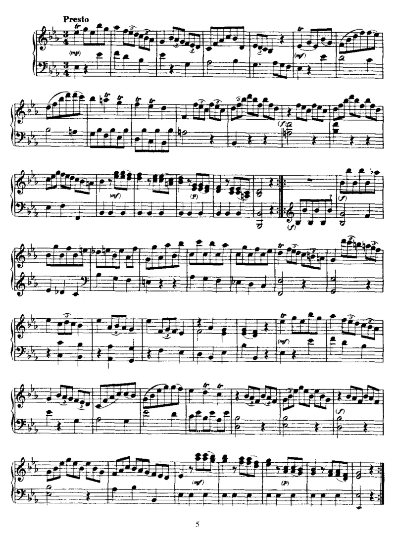 PianoSonataNo16inEb_NoRestriction_一万首著名钢琴曲谱哈农贝多芬合集视频教学电子版高清无水印可打印_1古典钢琴知名音乐家谱_海顿钢琴谱全集_奏鸣曲