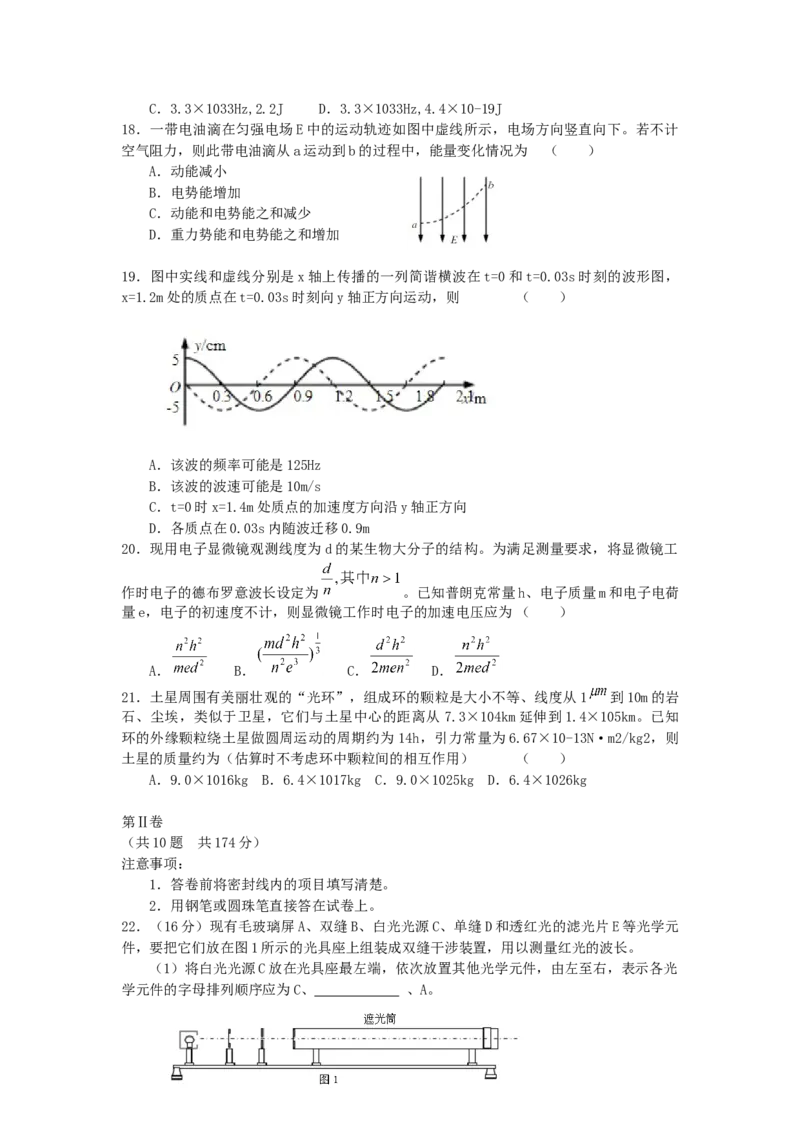 2005年天津高考理科综合真题及答案_化学高考真题试卷_旧1990-2007&middot;高考化学真题_1990-2007&middot;高考化学真题&middot;word_2001-2007年各地理综历年真题_天津
