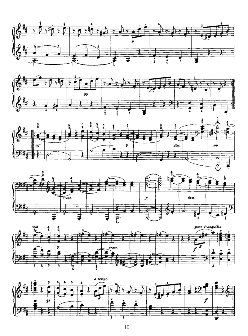 PianoSonataNo24inD_NoRestriction_一万首著名钢琴曲谱哈农贝多芬合集视频教学电子版高清无水印可打印_1古典钢琴知名音乐家谱_海顿钢琴谱全集_奏鸣曲