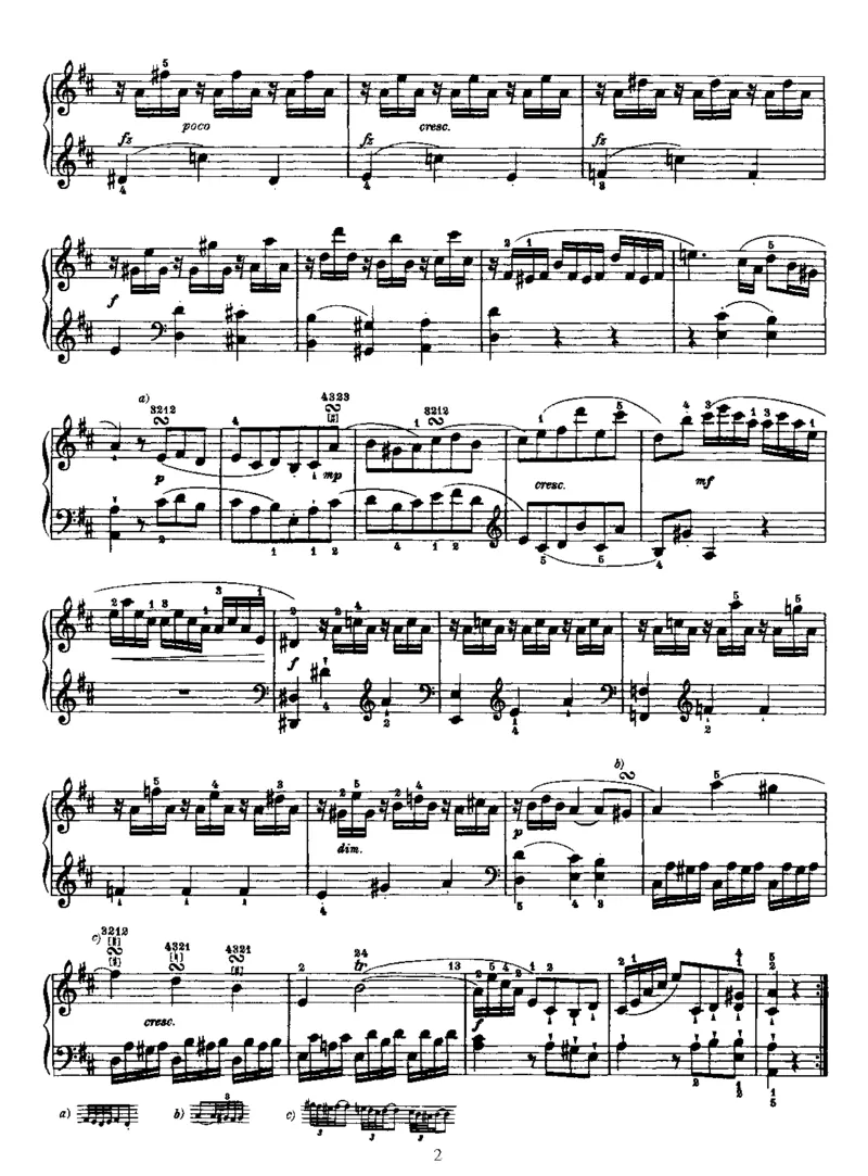 PianoSonataNo24inD_NoRestriction_一万首著名钢琴曲谱哈农贝多芬合集视频教学电子版高清无水印可打印_1古典钢琴知名音乐家谱_海顿钢琴谱全集_奏鸣曲