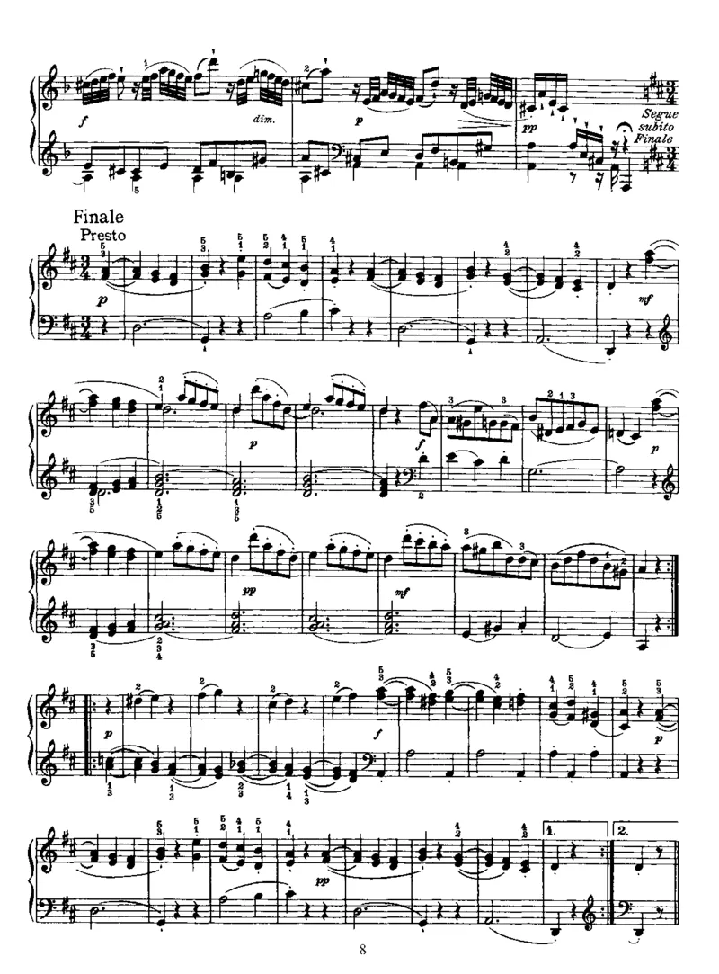 PianoSonataNo24inD_NoRestriction_一万首著名钢琴曲谱哈农贝多芬合集视频教学电子版高清无水印可打印_1古典钢琴知名音乐家谱_海顿钢琴谱全集_奏鸣曲