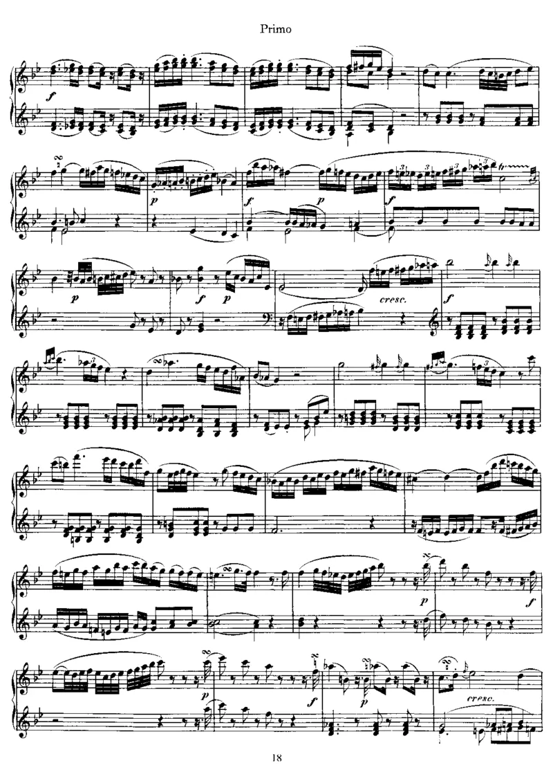 SonatainF,K497(4Hands)_一万首著名钢琴曲谱哈农贝多芬合集视频教学电子版高清无水印可打印_1古典钢琴知名音乐家谱_莫扎特钢琴谱全集_0312095926_四手联弹