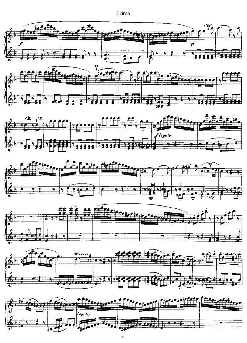 SonatainF,K497(4Hands)_一万首著名钢琴曲谱哈农贝多芬合集视频教学电子版高清无水印可打印_1古典钢琴知名音乐家谱_莫扎特钢琴谱全集_0312095926_四手联弹