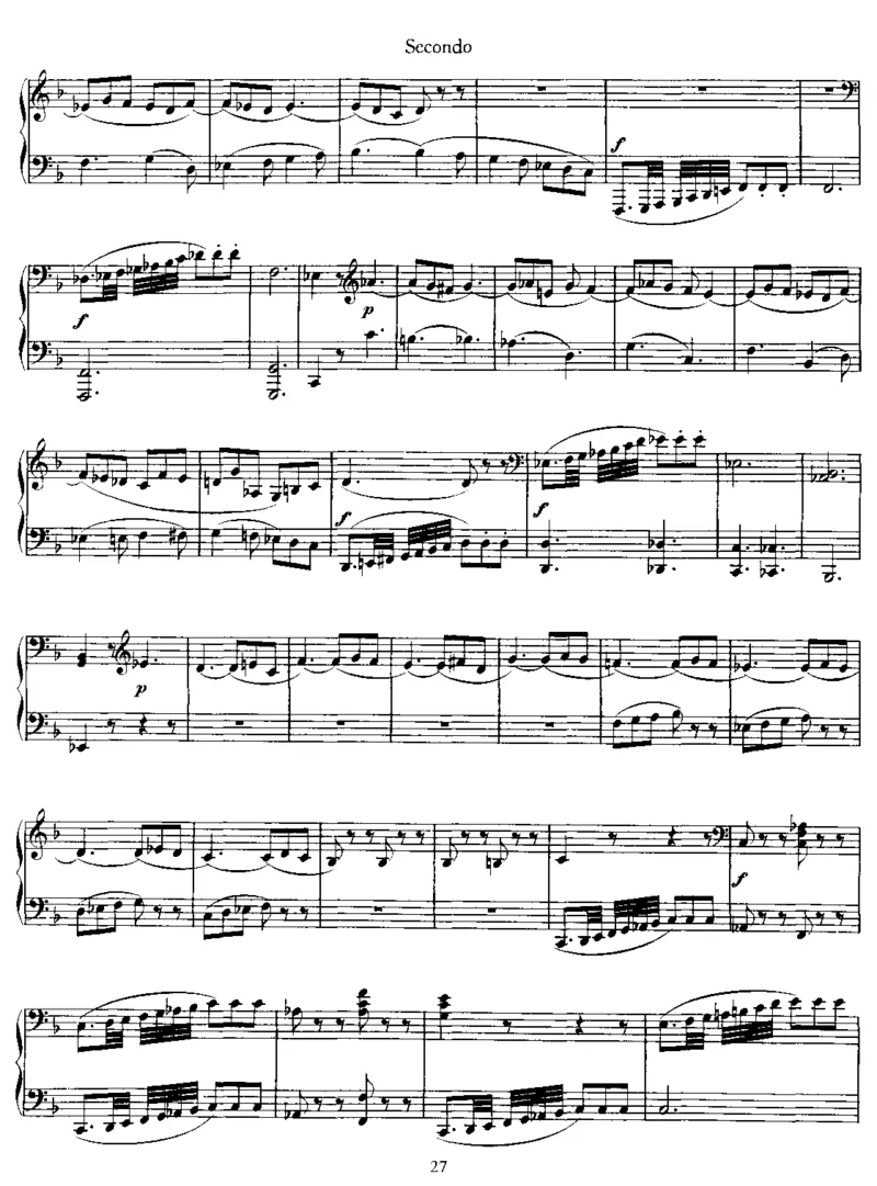 SonatainF,K497(4Hands)_一万首著名钢琴曲谱哈农贝多芬合集视频教学电子版高清无水印可打印_1古典钢琴知名音乐家谱_莫扎特钢琴谱全集_0312095926_四手联弹