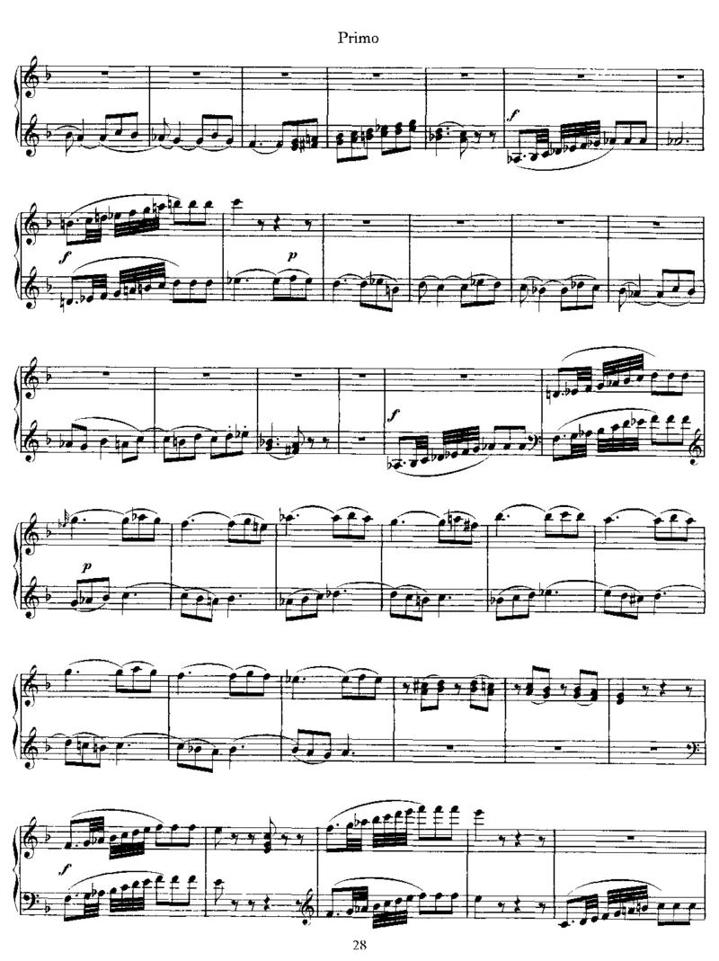 SonatainF,K497(4Hands)_一万首著名钢琴曲谱哈农贝多芬合集视频教学电子版高清无水印可打印_1古典钢琴知名音乐家谱_莫扎特钢琴谱全集_0312095926_四手联弹