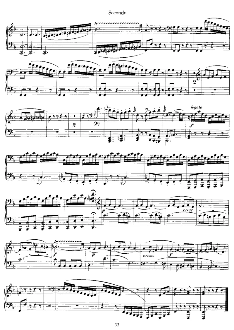 SonatainF,K497(4Hands)_一万首著名钢琴曲谱哈农贝多芬合集视频教学电子版高清无水印可打印_1古典钢琴知名音乐家谱_莫扎特钢琴谱全集_0312095926_四手联弹