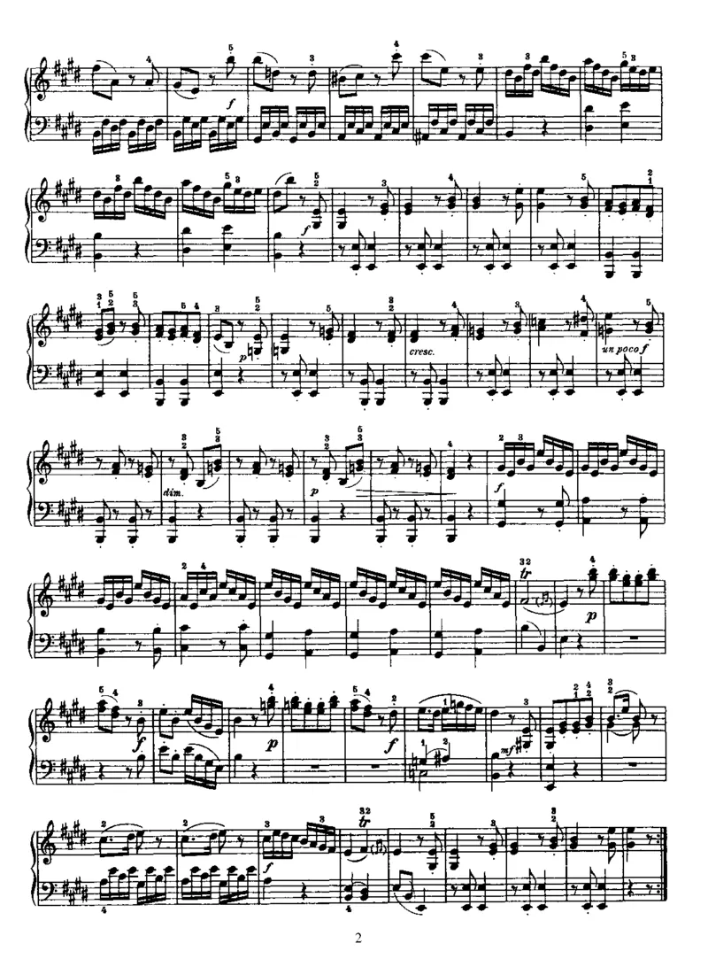 PianoSonataNo14inD_NoRestriction_一万首著名钢琴曲谱哈农贝多芬合集视频教学电子版高清无水印可打印_1古典钢琴知名音乐家谱_海顿钢琴谱全集_奏鸣曲