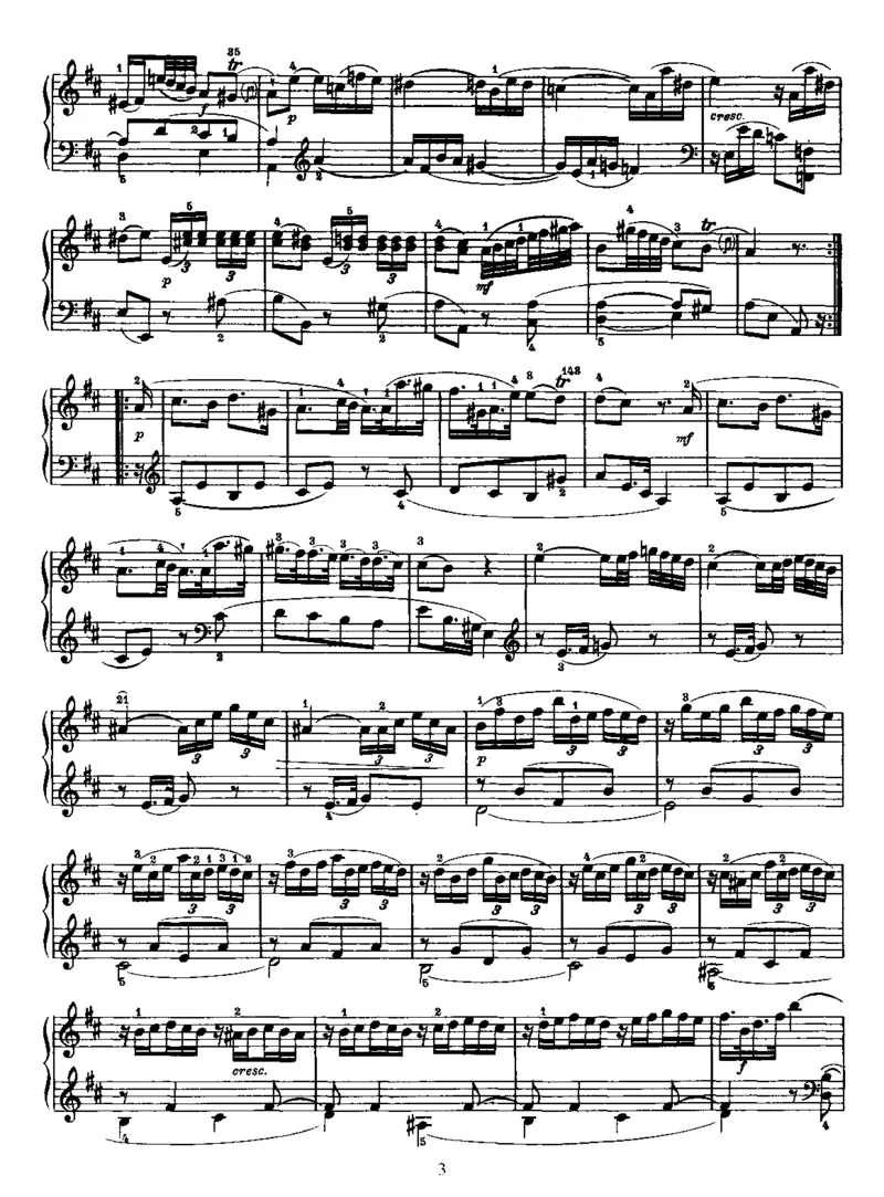 PianoSonataNo14inD_NoRestriction_一万首著名钢琴曲谱哈农贝多芬合集视频教学电子版高清无水印可打印_1古典钢琴知名音乐家谱_海顿钢琴谱全集_奏鸣曲