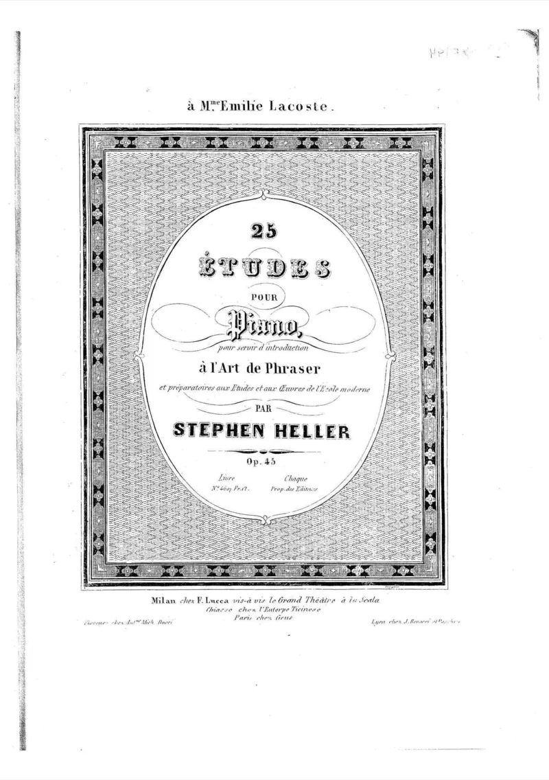 Heller_25_Etudes__Op.45_BNE_一万首著名钢琴曲谱哈农贝多芬合集视频教学电子版高清无水印可打印_09钢琴教材合集_常用教材钢琴谱（80+本）_海勒练习曲