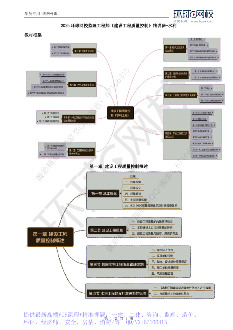 WM_01.质量：第一章第一节基本概念_监理工程师_2025监理工程师_2025年监理工程师-各大机构_2025年监理-水利目标_01.精讲班-吕.桂军_讲义